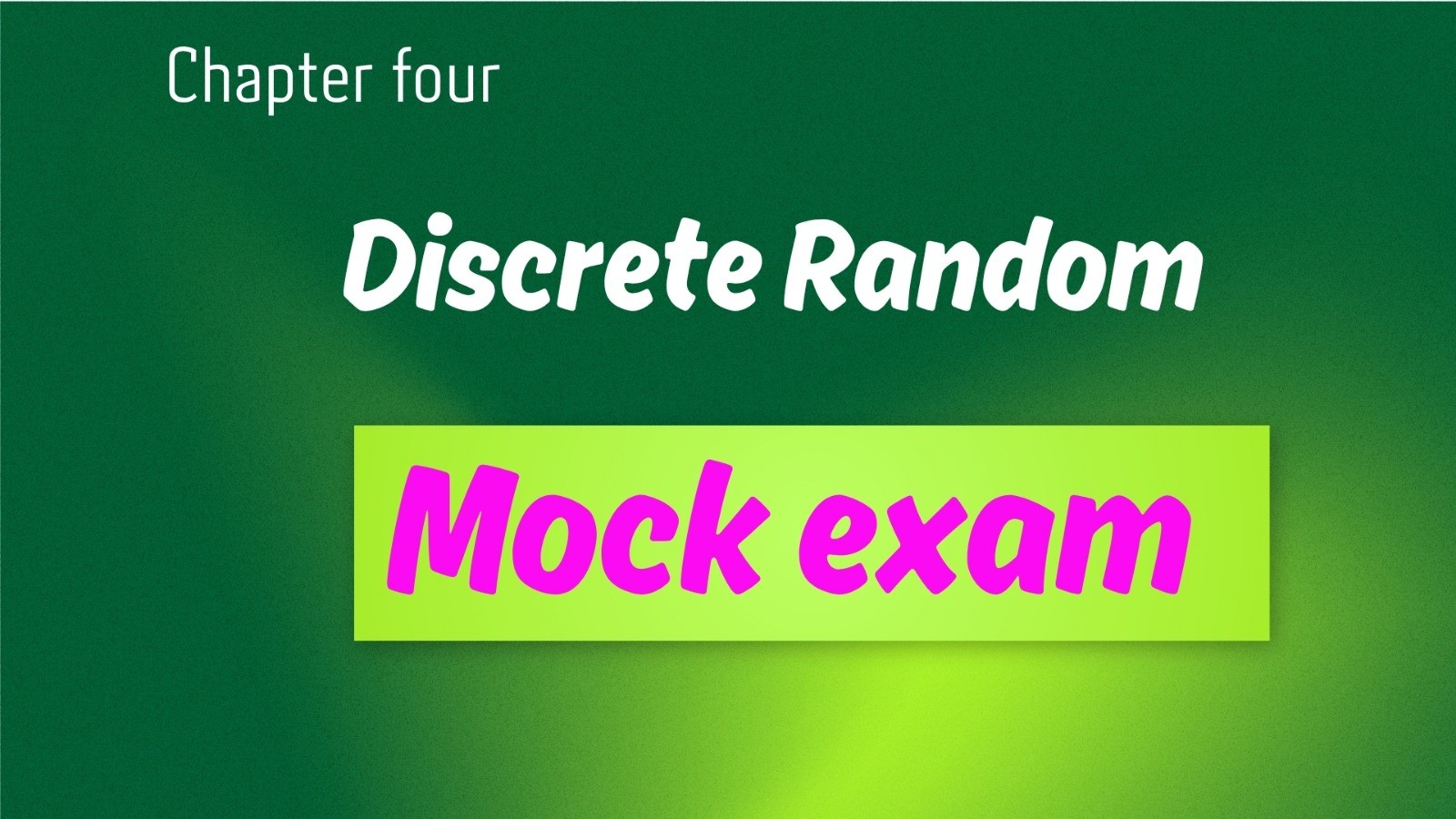 Mock Exam 