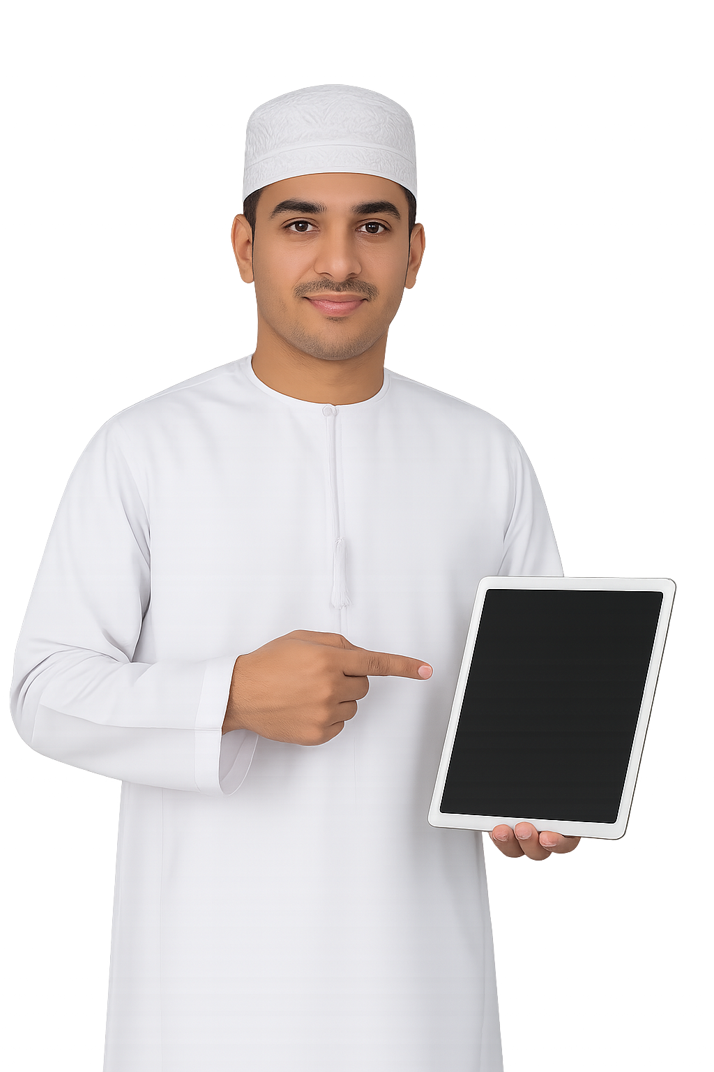Student using the Nebras Educational Platform